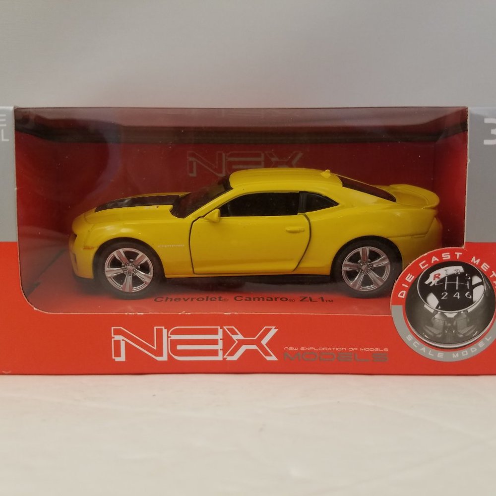 NEX Models Die Cast Metal Scale Model by WELLY Chevrolet Camaro ZL1